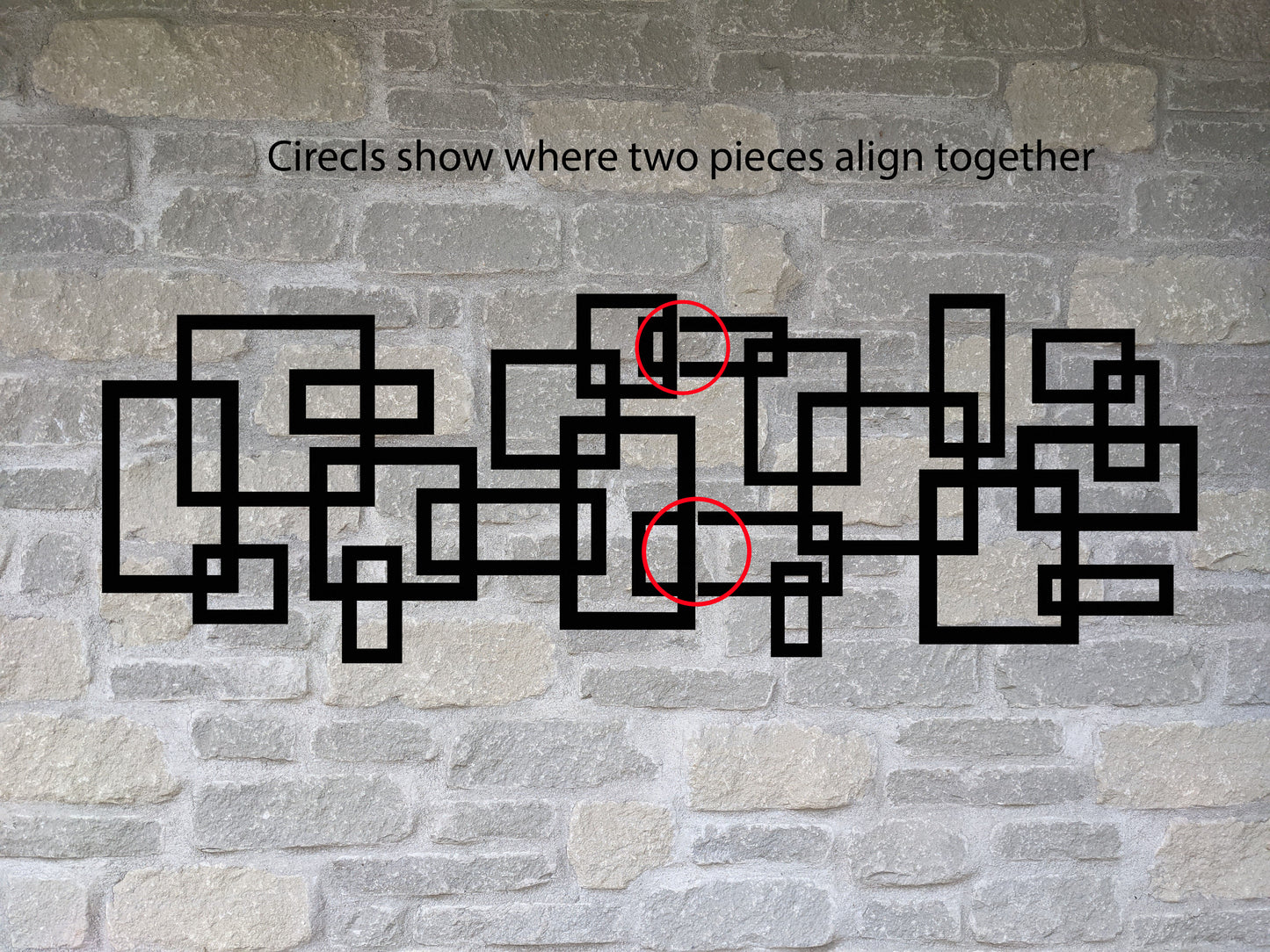Modern Long Squares - 2 pc set