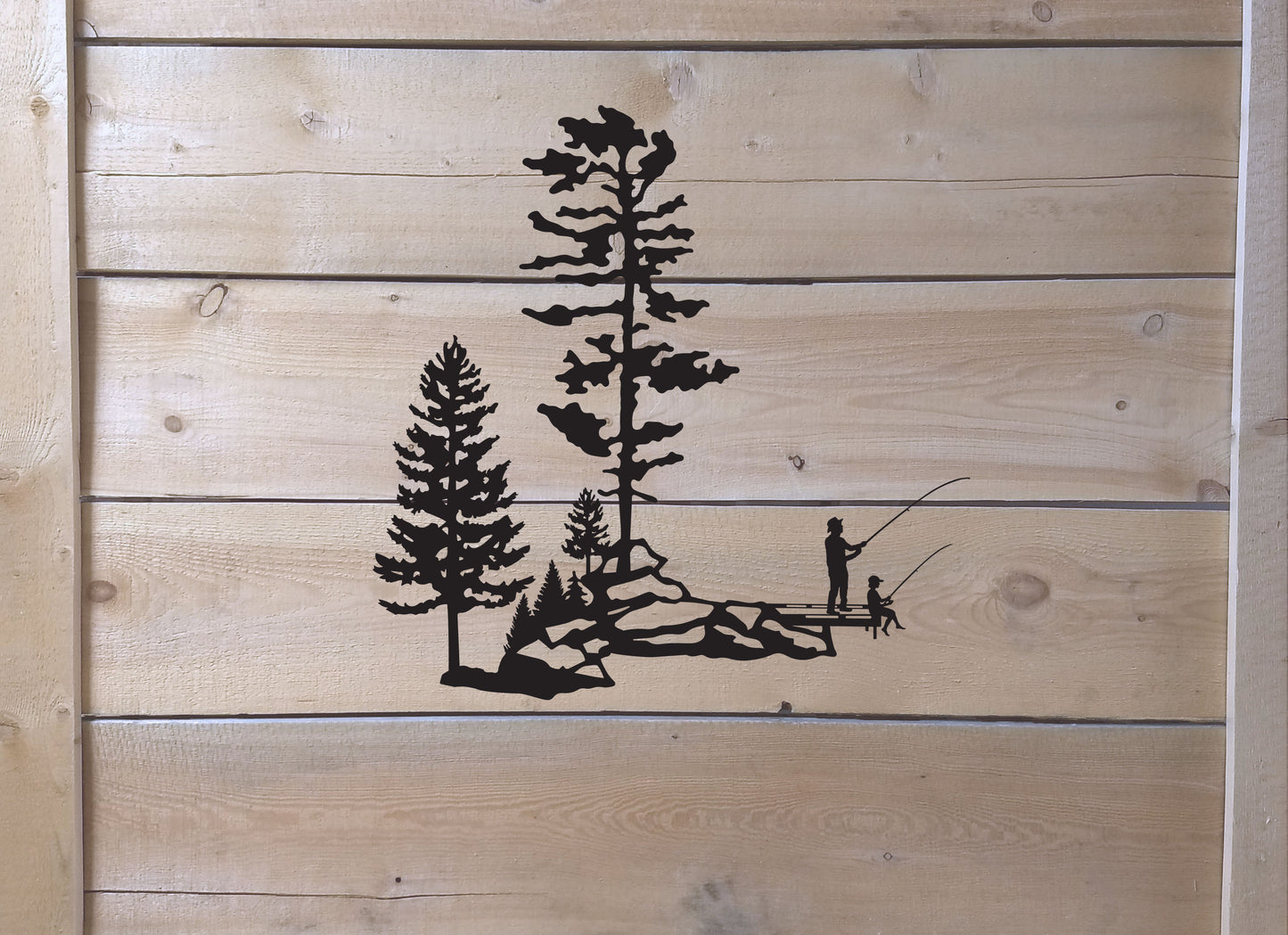 Waterside Fisherman Dock - 20"