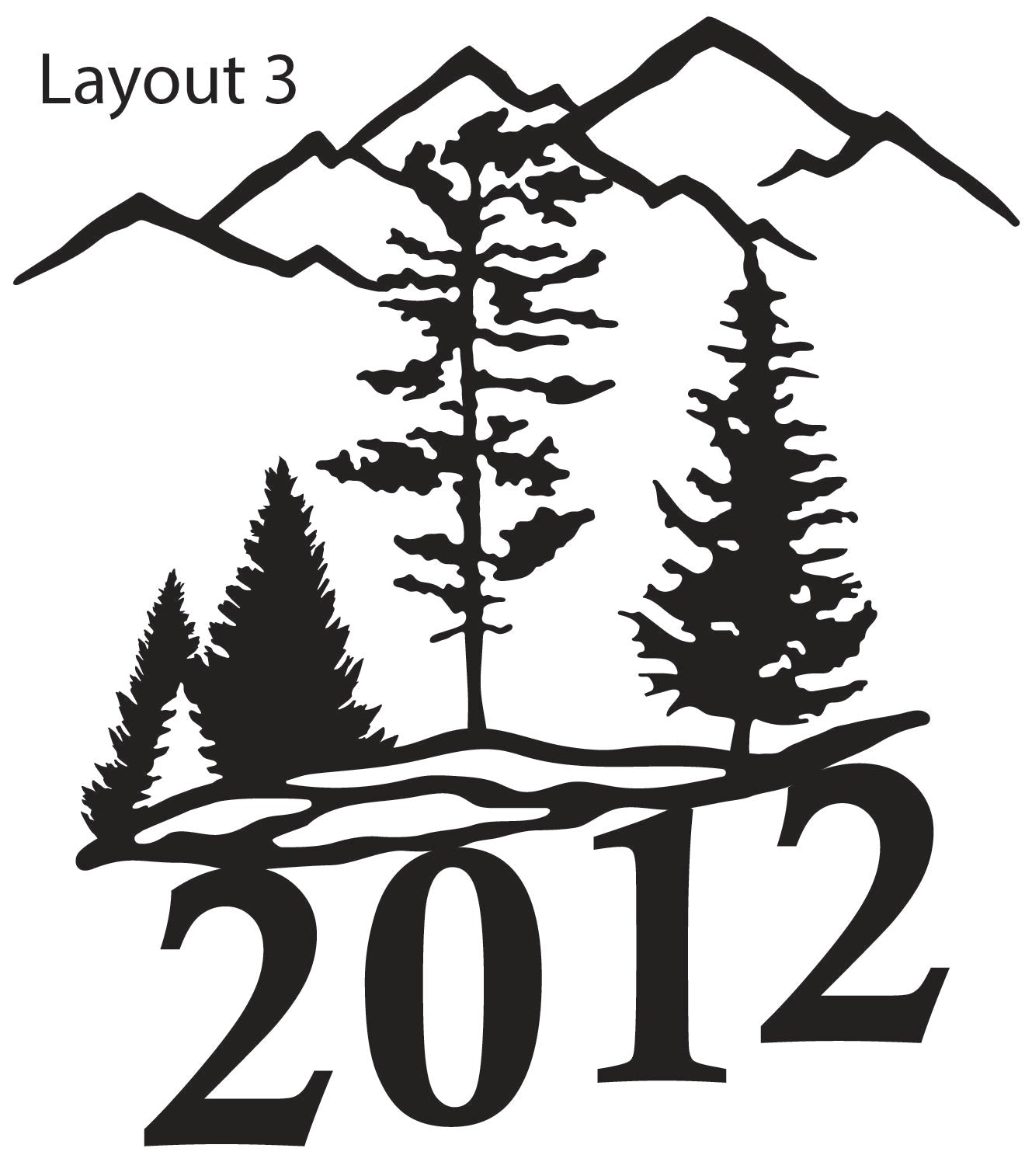 Mountain Tree House Number