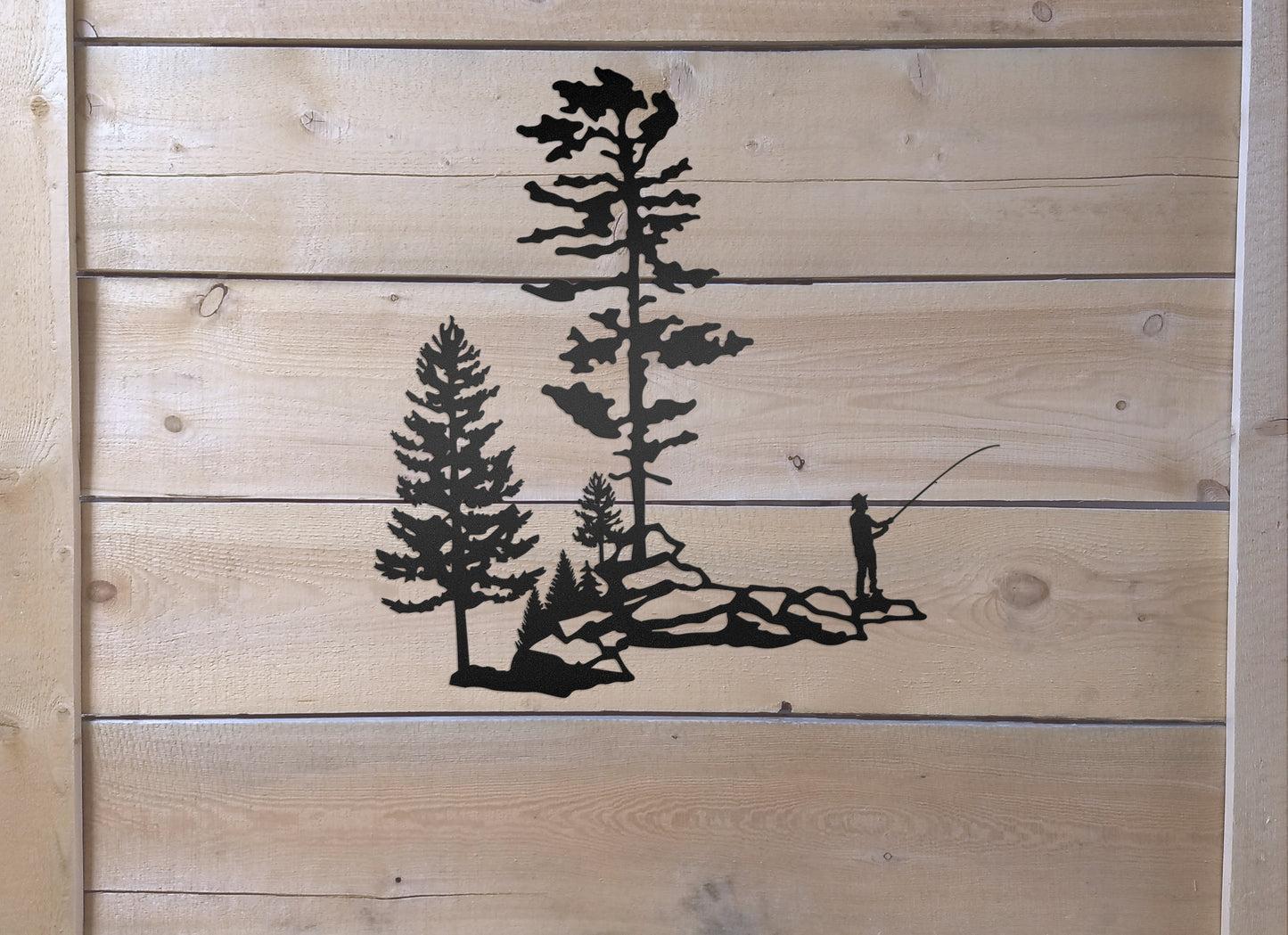 Waterside Fisherman Rocks - 20"