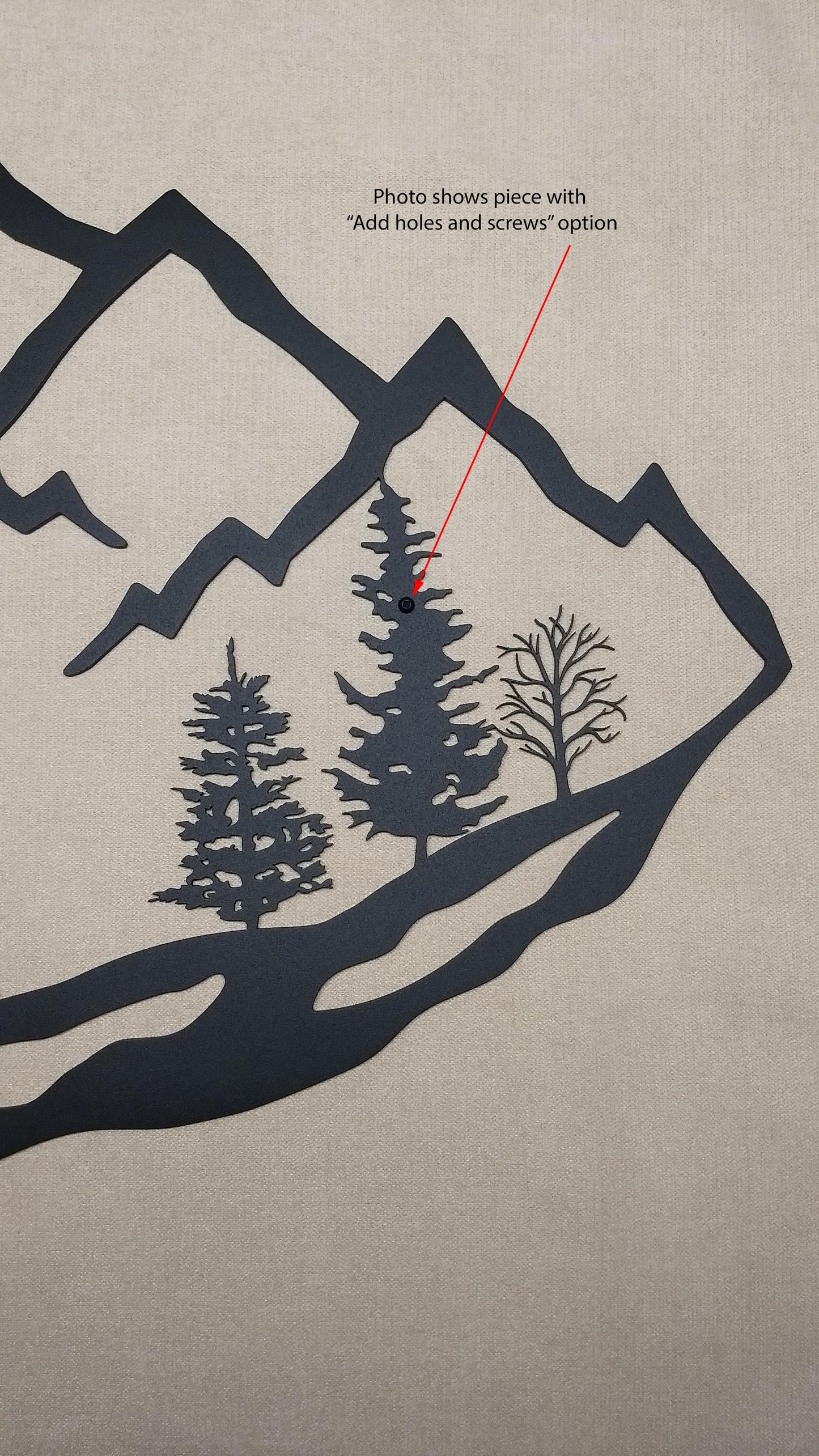 Mountain Hiker Scene