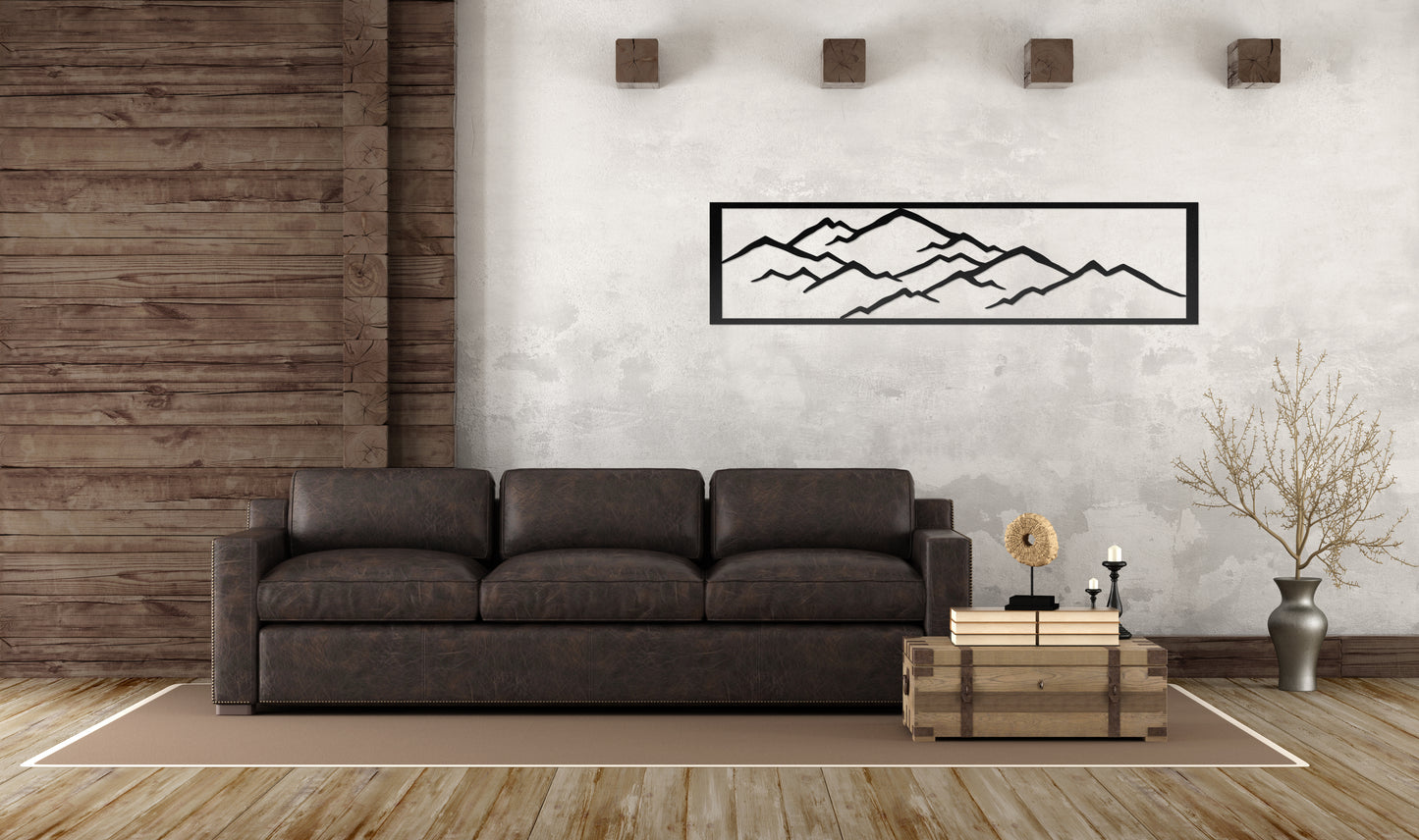 Mountains In frame