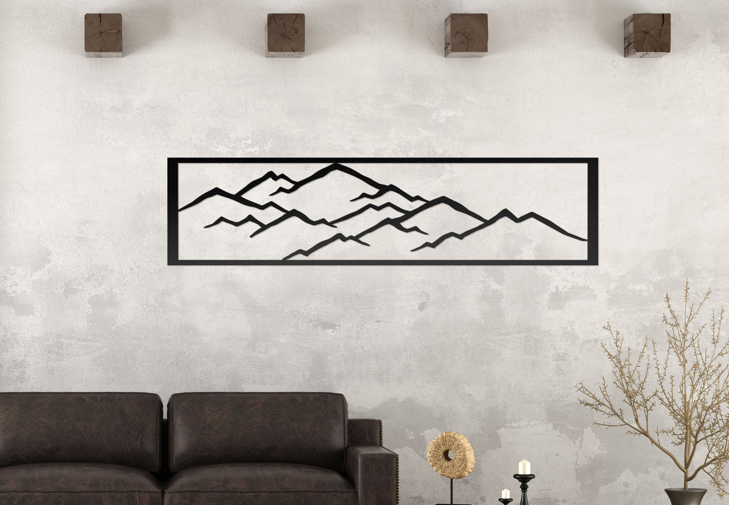 Mountains In frame