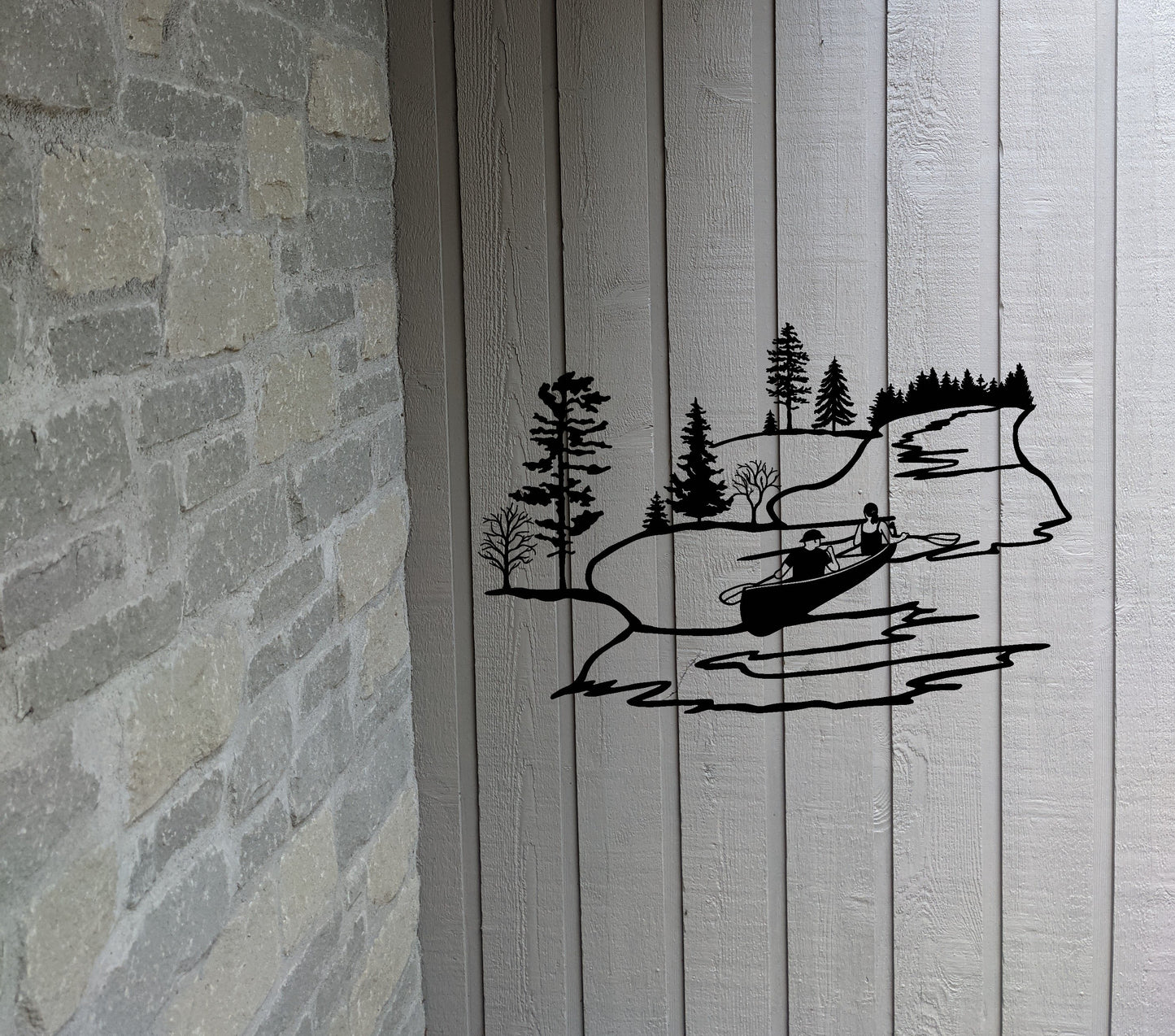 Canoe River Scene