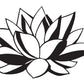 Lotus Flower - Black