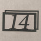 Rectangle House Number - Varying sizes