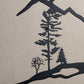 Mountain Snowmobile Scene, Metal Wall Art