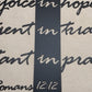 Romans 12:12 - 18" Wide