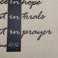 Romans 12:12 - 18" Wide