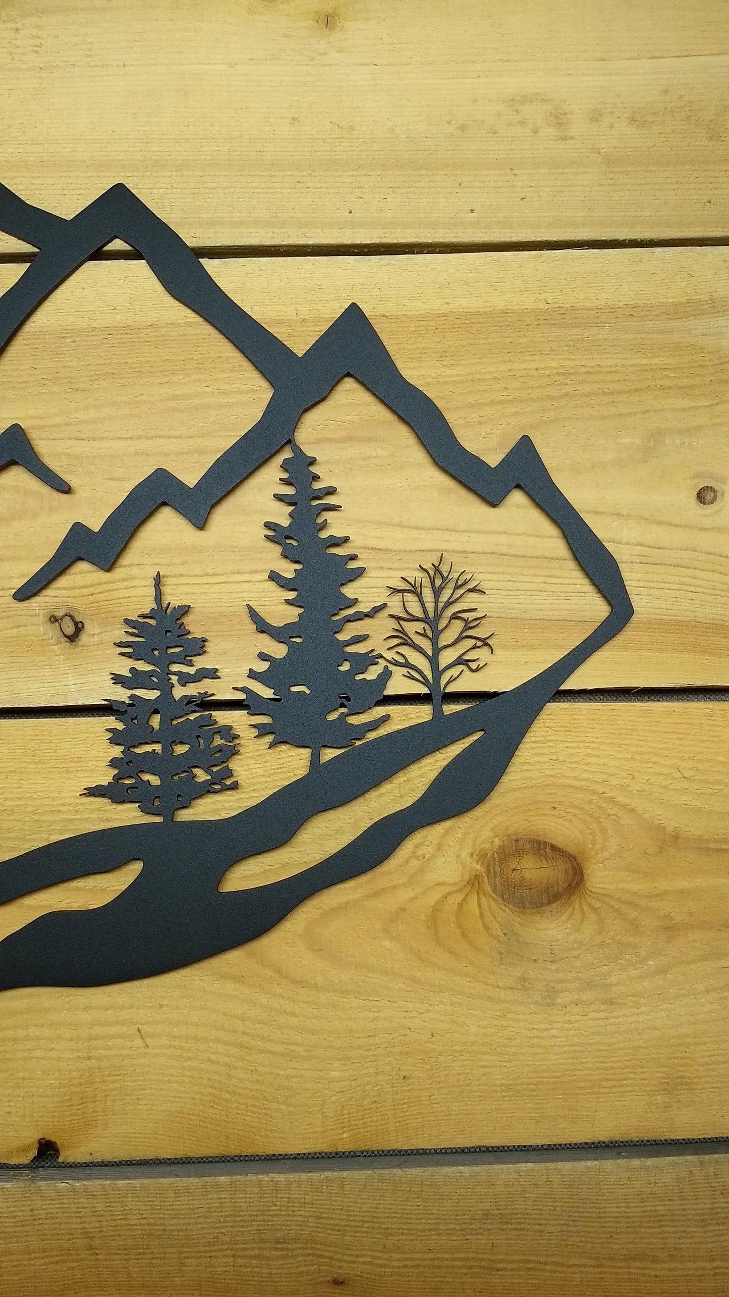 Mountain Hiker Scene