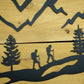 Mountain Hiker Scene