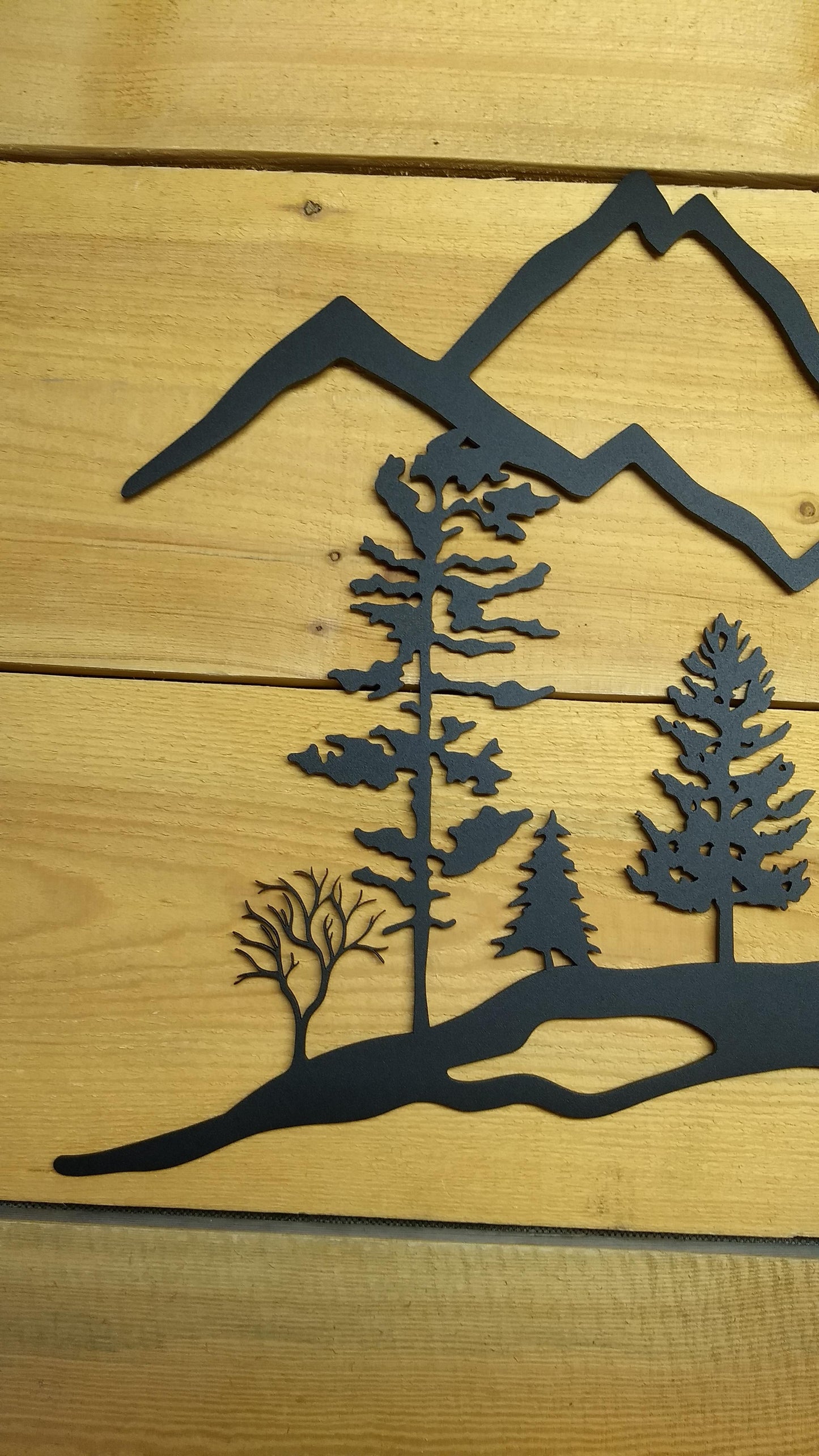 Mountain Hiker Scene