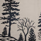 Tree Hillside, 50" wide x 23.5" high