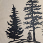 Tree Hillside, 50" wide x 23.5" high