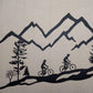 Mountain Bikers Scene - 2