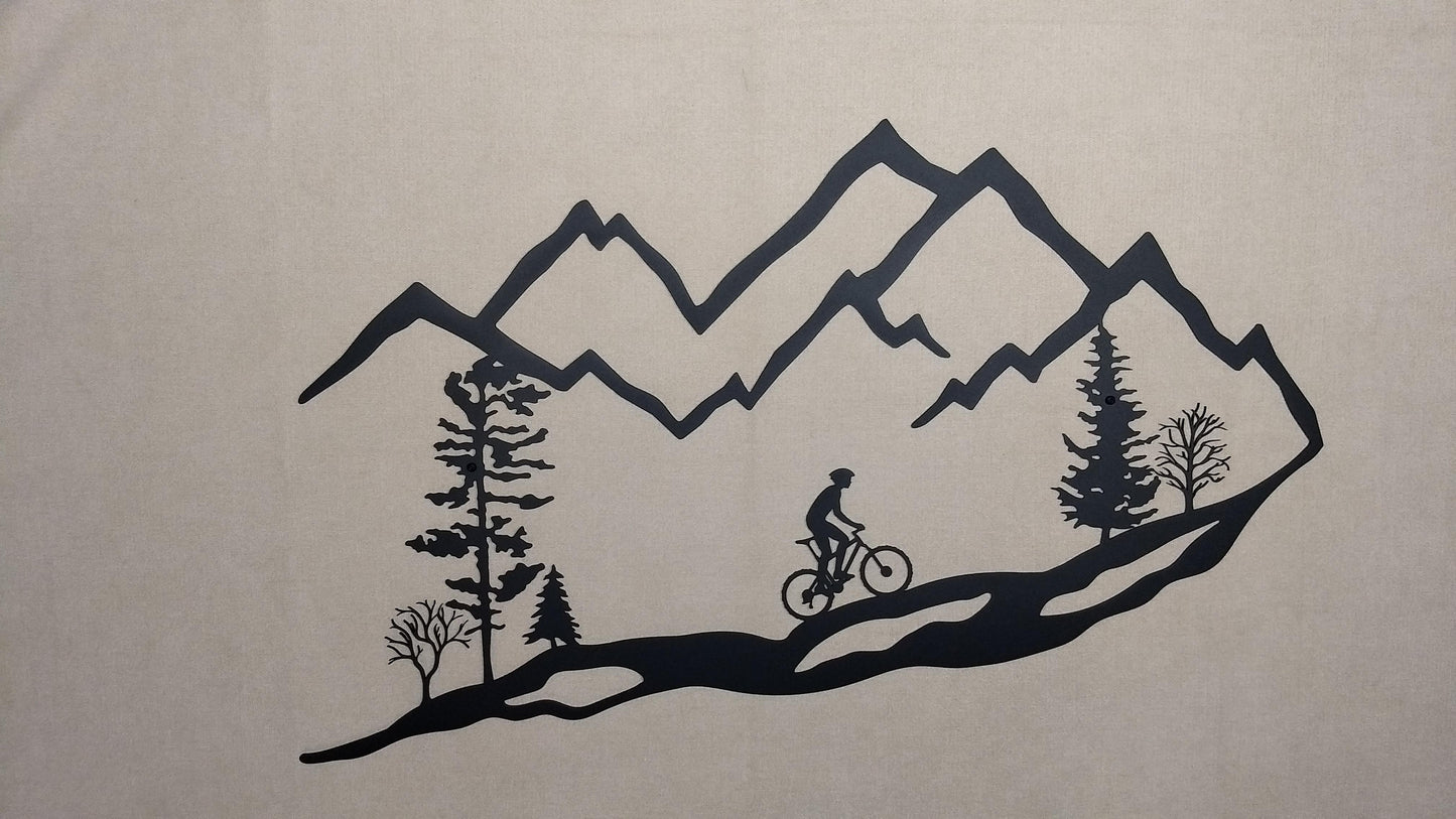 Mountain Biker Scene - 1