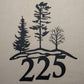 3 Tree House Number