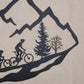 Mountain Biker Family of 4, Two Boy children