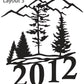 Mountain Tree House Number