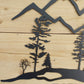 Mountain Forest Scene