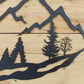 Mountain Forest Scene