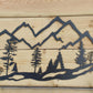 Mountain Forest Scene