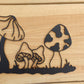 Mushroom Scene, Metal Wall Art