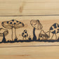 Mushroom Scene, Metal Wall Art
