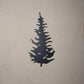 Evergreen Tree Spruce, Metal Wall Art