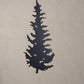 Evergreen Tree Spruce, Metal Wall Art