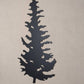 Evergreen Tree Spruce, Metal Wall Art