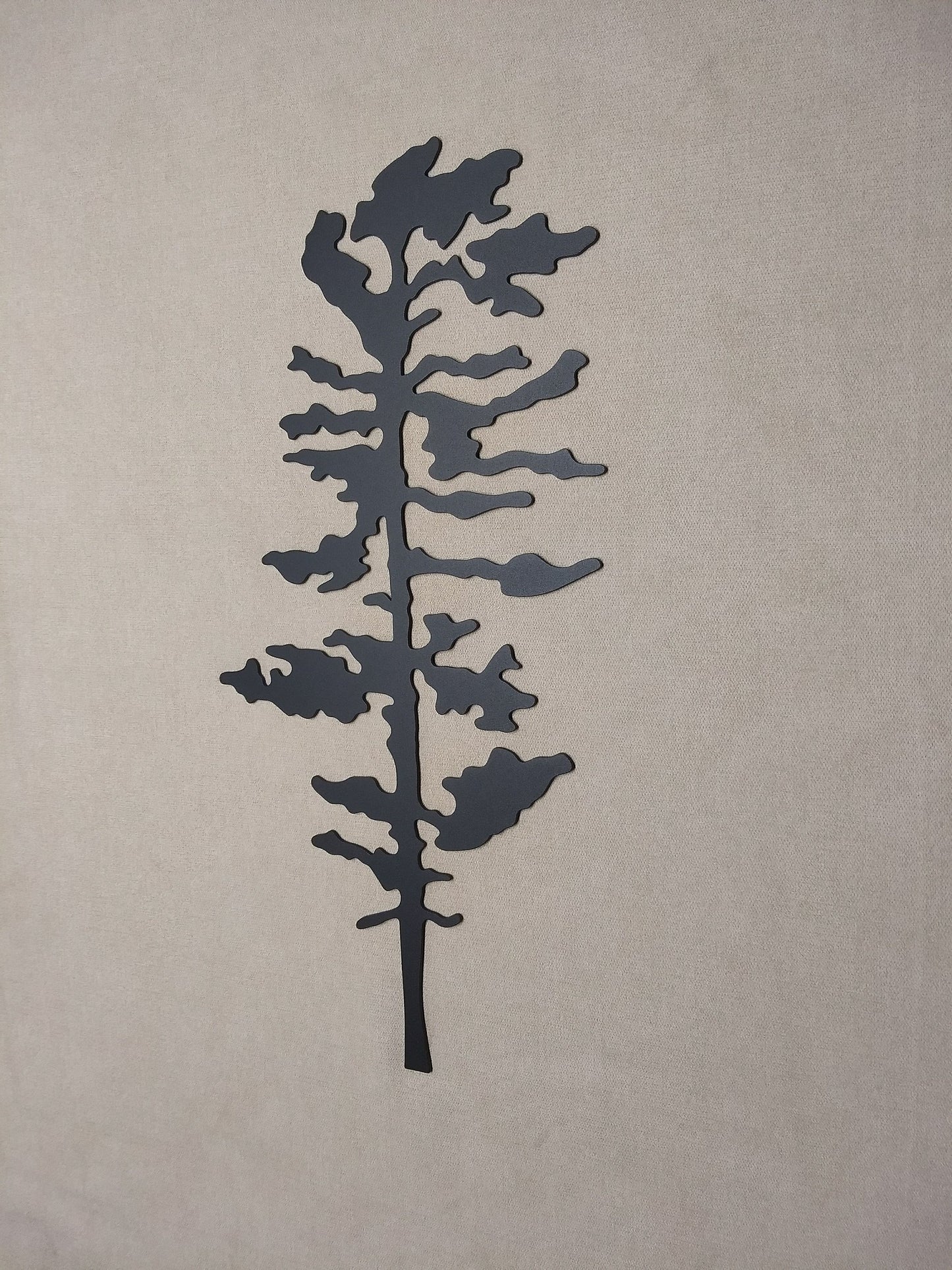 Evergreen Tree White Pine, Metal Wall Art