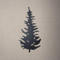 Evergreen Tree Spruce, Metal Wall Art