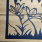 Hummingbird Garden Framed Art, Black - 30" wide