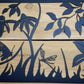 Butterfly Garden Framed Art, Black - 30" wide