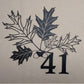 Oak Leaf House Number