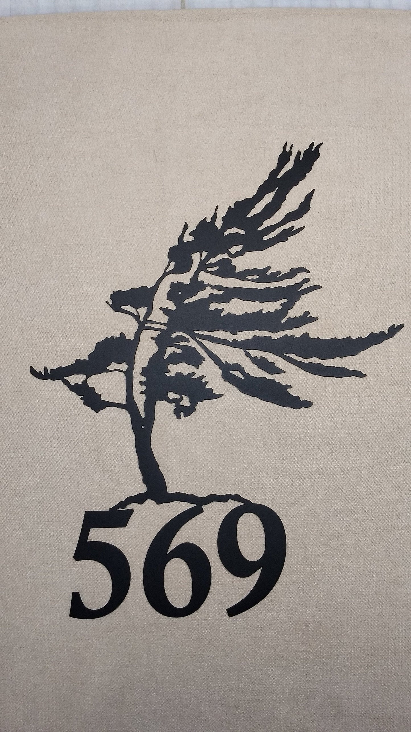 Windswept Tree House Number