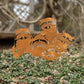 Metal Raccoon Garden Decoration