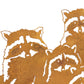 Metal Raccoon Garden Decoration