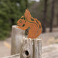 Metal Squirrel Garden Decoration