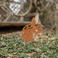 Metal Squirrel Garden Decoration